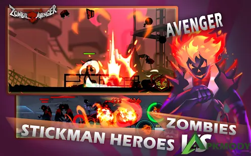 Tải Zombie Avengers DreamskyStickman War Z modhack 2023