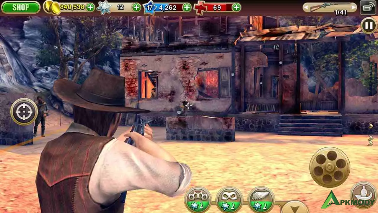 Cốt Truyện Mở Khóa trong Six Guns Mod APK