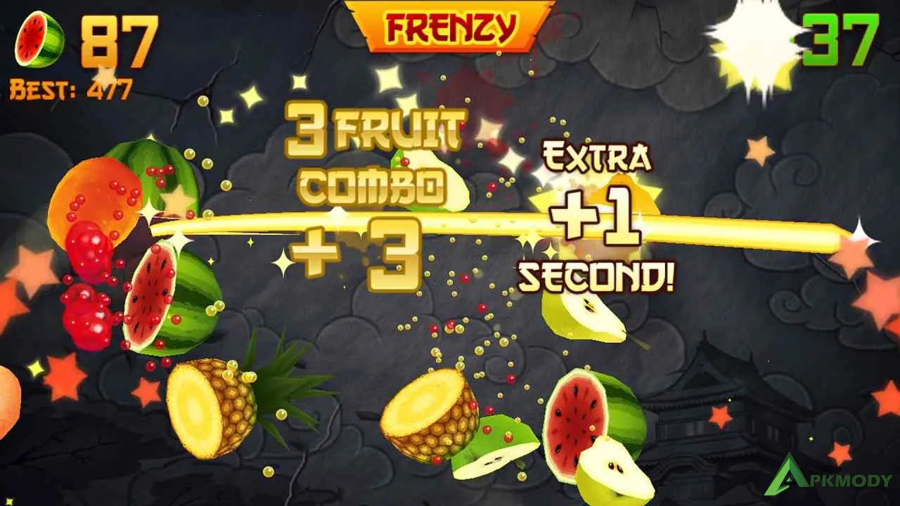 Sử Dụng Cheat Code hack fruit ninja 2