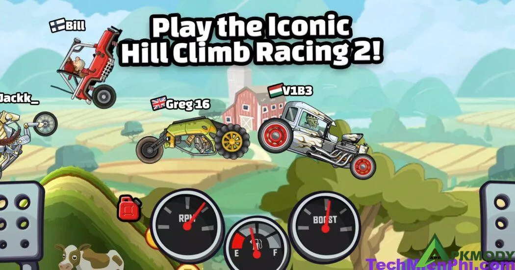 Tìm Nguồn Tải Hill Climb Racing 2 Hack