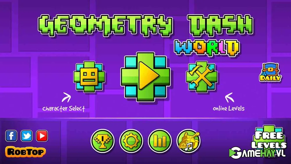 Một số tính năng nổi bật trong game Geometry Dash Mod