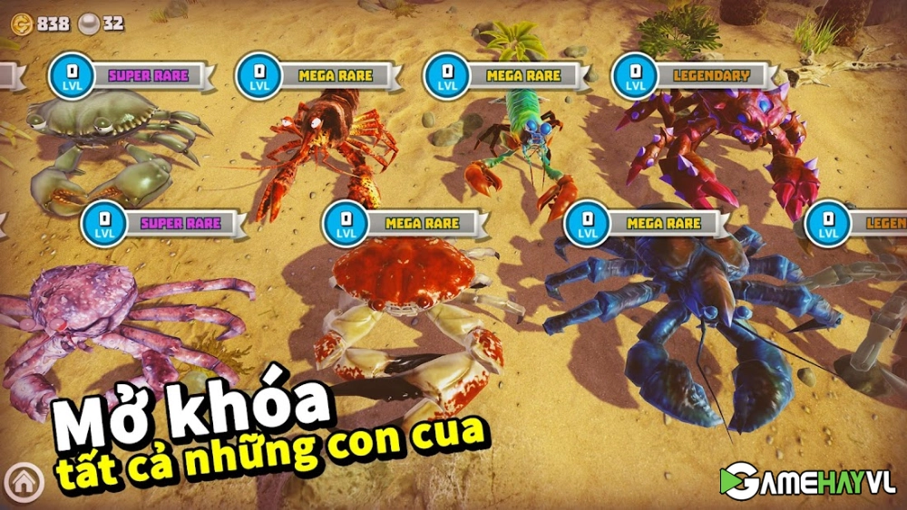 Tính năng nổi bật của Hack King of Crabs Mod