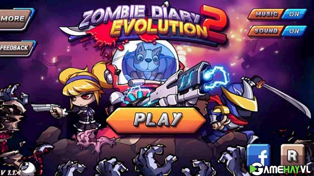 Giới thiệu game Zombie Diary 2 Hack